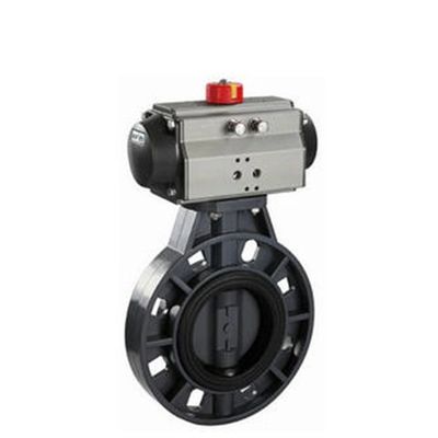 UPVC ระบบควบคุมการไหลของน้ํา ปั๊มวาล์วกระพริบ DN100 4 นิ้ว