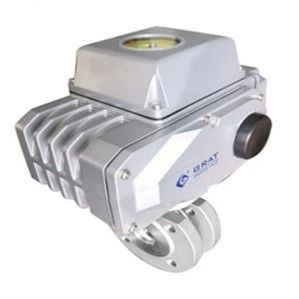 SS เครื่องดําเนินไฟฟ้าเปิดเร็ว การเชื่อมต่อ Flange IP67 เครื่องดําเนินคลื่นลูกบอลไฟฟ้า