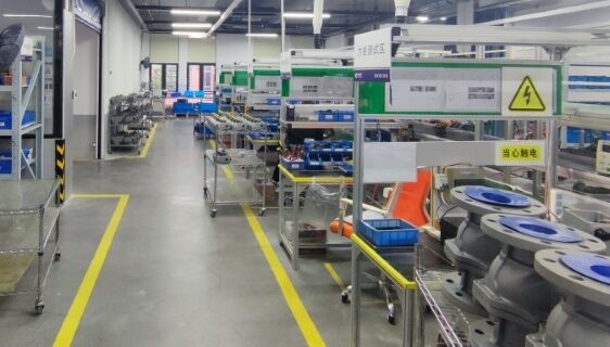 Wuhan Grat Control Valve Co., Ltd. สายการผลิตของผู้ผลิต