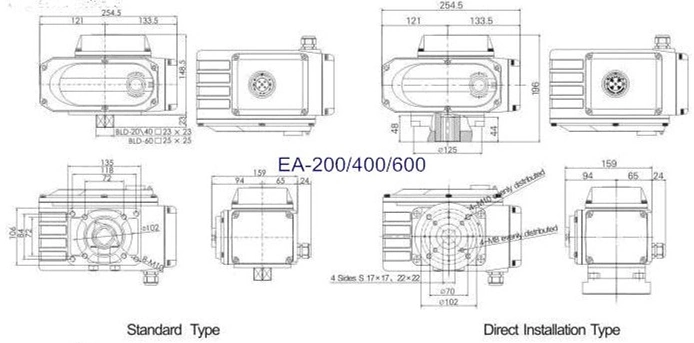 200Nm - 600Nm อัจฉริยะ เครื่องดําเนินไฟฟ้า เครื่องดําเนินไฟฟ้า 1