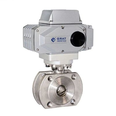 สแตนเลส AC220V วาล์วควบคุมสัดส่วนไฟฟ้า