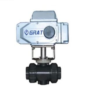 IP67 DN40 พีวีซีกล่องกล่องพีวีซีที่มีเครื่องขับเคลื่อน อุณหภูมิปกติ