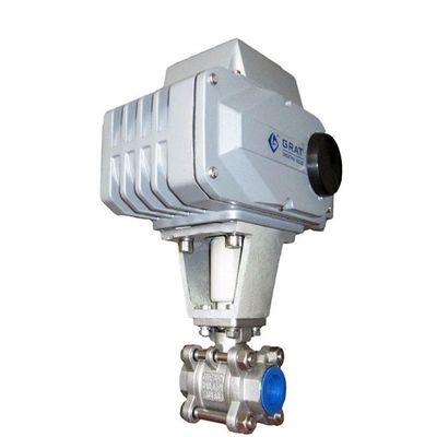 DC24V 3PC สแตนเลส Thread ประเภทไฟฟ้า